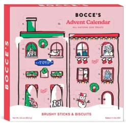 Bocce's Bakery 12 Day Advent Calendar Soft & Chewy Dog Treats, 3.5-oz Bag