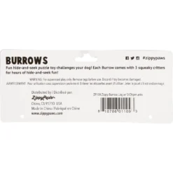 ZippyPaws Burrow Squeaky Hide & Seek Plush Dog Toy, Log & Chipmunks 11 ZippyPaws Burrow Squeaky Hide & Seek Plush Dog Toy, Log & Chipmunks -ROYAL CANIN Shop 104282 PT3. AC SS1800 V1523637395