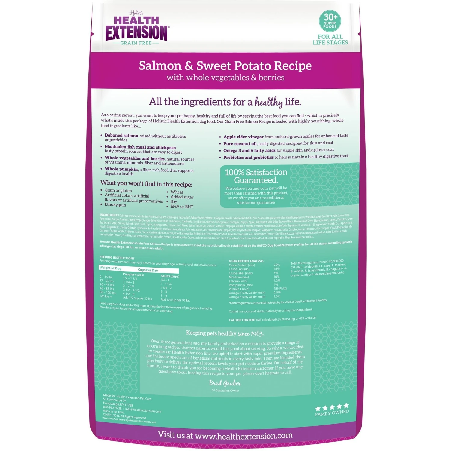 Health Extension Grain-Free Salmon Recipe Dry Dog Food 2 Health Extension Grain-Free Salmon Recipe Dry Dog Food - Image 2