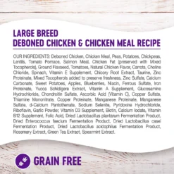 Wellness Grain-Free Complete Health Large Breed Adult Deboned Chicken & Chicken Meal Recipe Dry Dog Food -ROYAL CANIN Shop 106882 PT3. AC SS1800 V1605759141