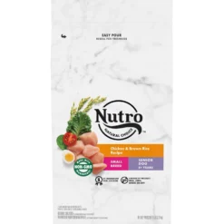 Nutro Natural Choice Small Breed Senior Chicken & Brown Rice Recipe Dry Dog Food -ROYAL CANIN Shop 109583 PT2. AC SS1800 V1691418395