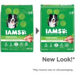 Iams Proactive Health MiniChunks Small Kibble Adult Chicken & Whole Grain Dry Dog Food -ROYAL CANIN Shop 110183 PT2. AC SS1800 V1667863480