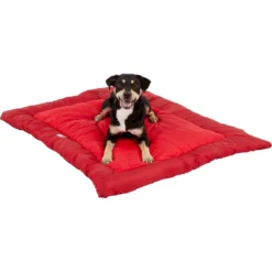 Kurgo Loft Wander Pillow Dog Bed, Chili Red -ROYAL CANIN Shop 116070 PT3. AC SS1800 V1566322814