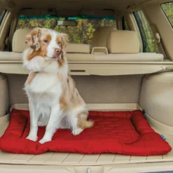 Kurgo Loft Wander Pillow Dog Bed, Chili Red -ROYAL CANIN Shop 116070 PT6. AC SS1800 V1566322822