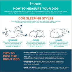 Frisco Sherpa Rectangular Bolster Dog Bed 8 Frisco Sherpa Rectangular Bolster Dog Bed -ROYAL CANIN Shop 129483 PT3. AC SS1800 V1633993340