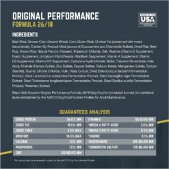 Black Gold Explorer Original Performance 26/18 Dry Dog Food -ROYAL CANIN Shop 133092 PT8. AC SS1800 V1652737610
