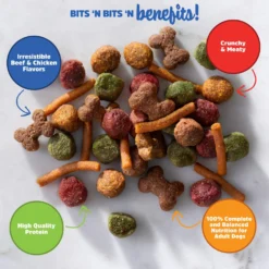 Kibbles 'n Bits Original Savory Beef & Chicken Flavors Dry Dog Food -ROYAL CANIN Shop 134039 PT4. AC SS1800 V1693492585