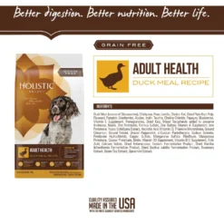 Holistic Select Adult Health Duck Meal Recipe Grain-Free Dry Dog Food 10 Holistic Select Adult Health Duck Meal Recipe Grain-Free Dry Dog Food -ROYAL CANIN Shop 134358 PT3. AC SS1800 V1510776850
