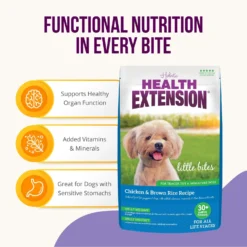 Health Extension Little Bites Chicken & Brown Rice Recipe Dry Dog Food 12 Health Extension Little Bites Chicken & Brown Rice Recipe Dry Dog Food -ROYAL CANIN Shop 135733 PT4. AC SS1800 V1678461837