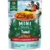 Zuke's Mini Naturals Holiday Trees Turkey & Cranberry Recipe Dog Treats