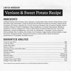 American Journey Limited Ingredient Venison & Sweet Potato Recipe Grain-Free Dry Dog Food -ROYAL CANIN Shop 140926 PT8. AC SS1800 V1665685150