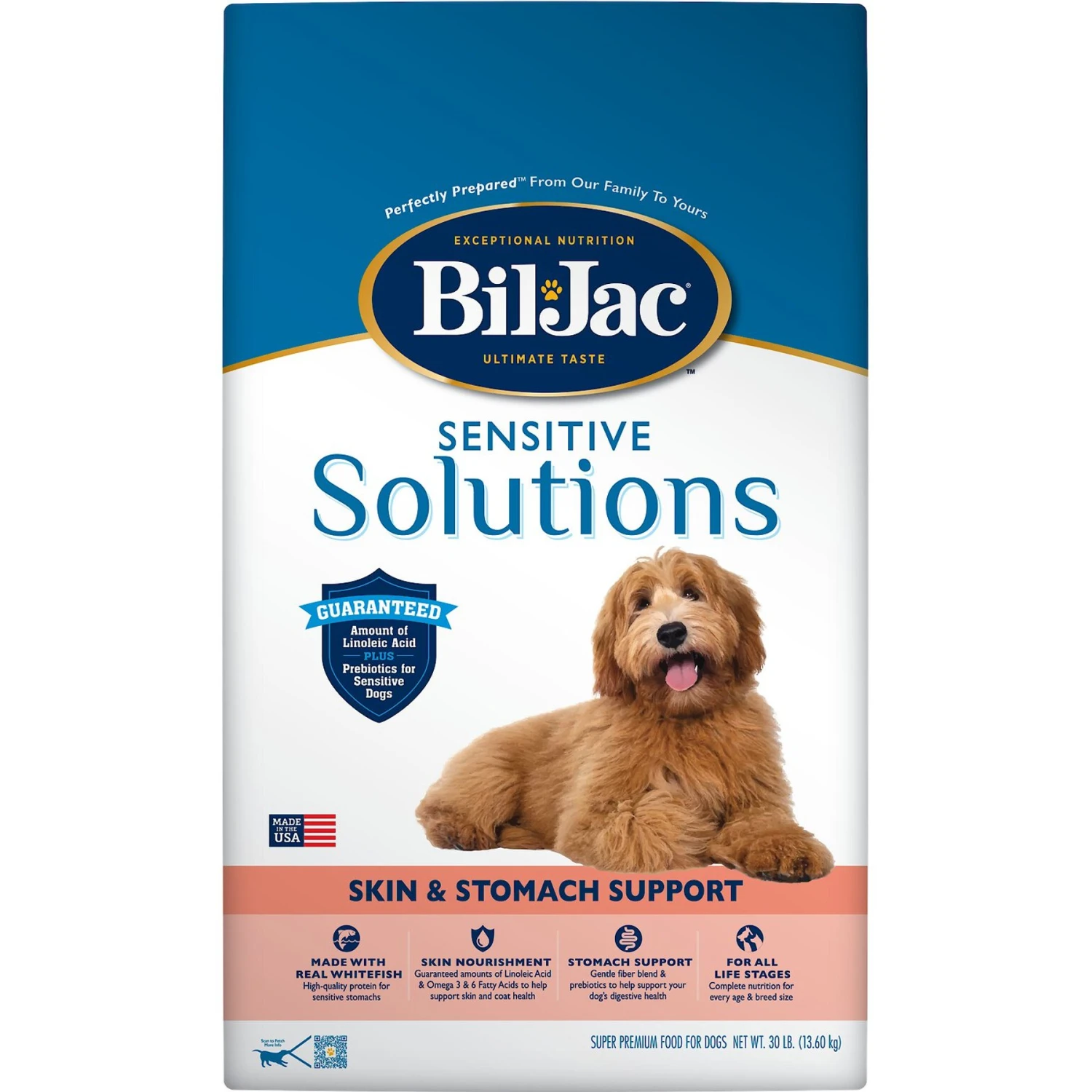 Bil-Jac Sensitive Solutions Chicken & Whitefish Recipe Dry Dog Food 1 Bil-Jac Sensitive Solutions Chicken & Whitefish Recipe Dry Dog Food