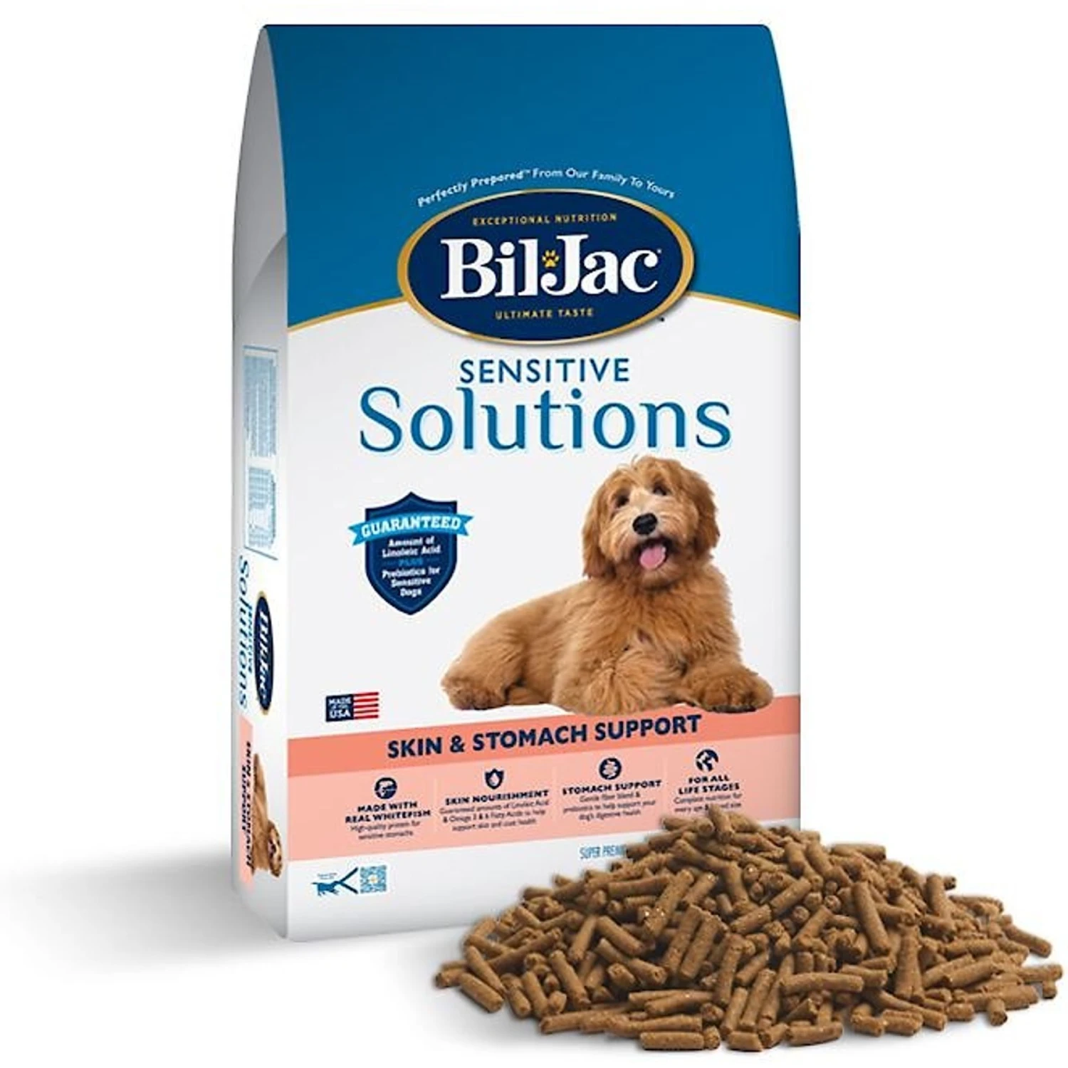 Bil-Jac Sensitive Solutions Chicken & Whitefish Recipe Dry Dog Food 3 Bil-Jac Sensitive Solutions Chicken & Whitefish Recipe Dry Dog Food - Image 3