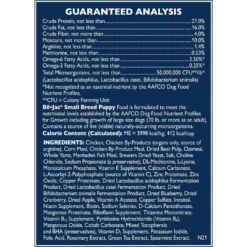 Bil-Jac Small Breed Puppy Chicken, Oatmeal & Yam Recipe Dry Dog Food 10 Bil-Jac Small Breed Puppy Chicken, Oatmeal & Yam Recipe Dry Dog Food -ROYAL CANIN Shop 141949 PT4. AC SS1800 V1676477185