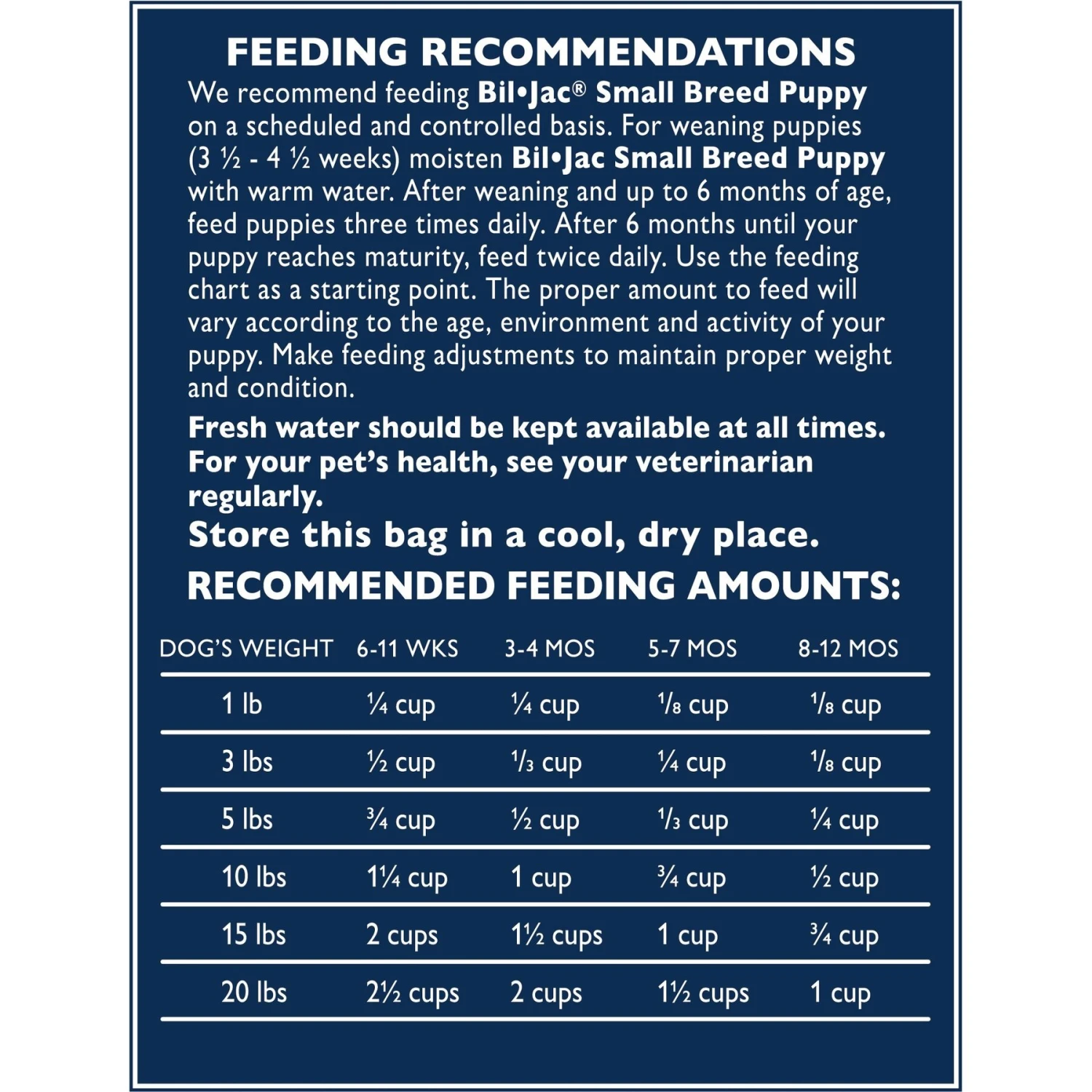 Bil-Jac Small Breed Puppy Chicken, Oatmeal & Yam Recipe Dry Dog Food 6 Bil-Jac Small Breed Puppy Chicken, Oatmeal & Yam Recipe Dry Dog Food - Image 6