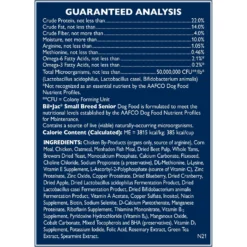 Bil-Jac Small Breed Senior Chicken, Oatmeal & Yam Recipe Dry Dog Food 10 Bil-Jac Small Breed Senior Chicken, Oatmeal & Yam Recipe Dry Dog Food -ROYAL CANIN Shop 141951 PT4. AC SS1800 V1676477592