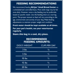 Bil-Jac Small Breed Senior Chicken, Oatmeal & Yam Recipe Dry Dog Food 11 Bil-Jac Small Breed Senior Chicken, Oatmeal & Yam Recipe Dry Dog Food -ROYAL CANIN Shop 141951 PT5. AC SS1800 V1676477592