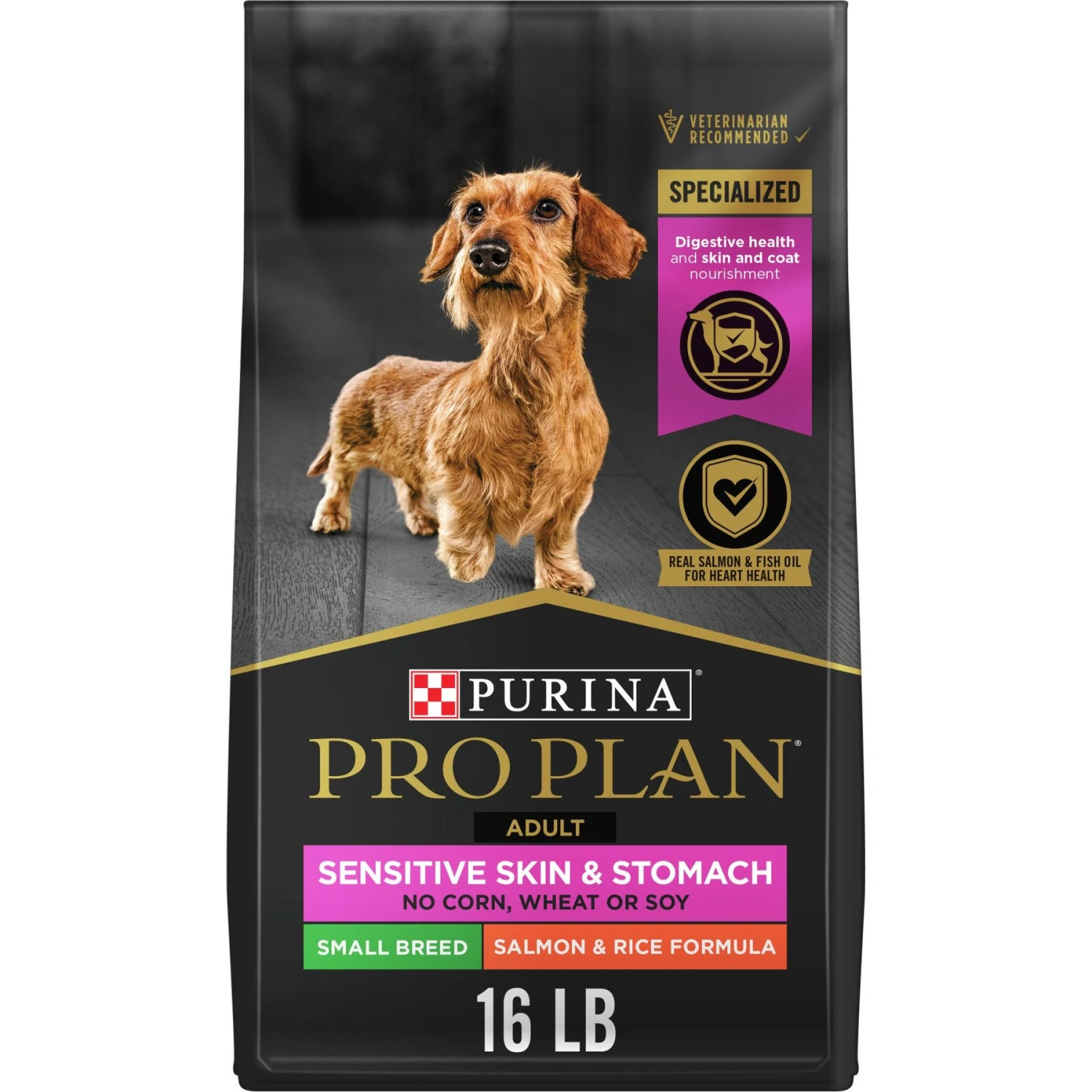 Purina Pro Plan Small Breed Adult Sensitive Skin & Stomach Formula Dry Dog Food 1 Purina Pro Plan Small Breed Adult Sensitive Skin & Stomach Formula Dry Dog Food