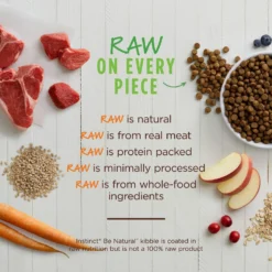 Instinct Be Natural Real Lamb & Oatmeal Recipe Freeze-Dried Raw Coated Dry Dog Food 12 Instinct Be Natural Real Lamb & Oatmeal Recipe Freeze-Dried Raw Coated Dry Dog Food -ROYAL CANIN Shop 143168 PT5. AC SS1800 V1578522183