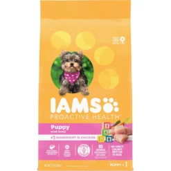 Iams Proactive Health Small & Toy Breed Puppy High Protein DHA Formula With Real Chicken Dry Dog Food
