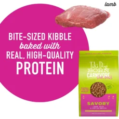 Tiki Dog Born Carnivore Savory Lamb, Peas & Lentils, Baked Dry Dog Food -ROYAL CANIN Shop 145214 PT5. AC SS1800 V1701795877