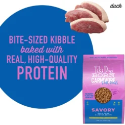 Tiki Dog Born Carnivore Savory Duck, Peas & Lentils, Baked Dry Dog Food 14 Tiki Dog Born Carnivore Savory Duck, Peas & Lentils, Baked Dry Dog Food -ROYAL CANIN Shop 145222 PT5. AC SS1800 V1701796310