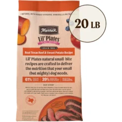 Merrick Lil' Plates Grain-Free Chicken-Free Real Texas Beef + Sweet Potato Recipe Small Breed Dry Dog Food -ROYAL CANIN Shop 145887 PT2. AC SS1800 V1673561677