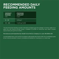 Purina ONE +Plus Adult Small Breed Lamb & Rice Formula Dry Dog Food -ROYAL CANIN Shop 148609 PT7. AC SS1800 V1686062865