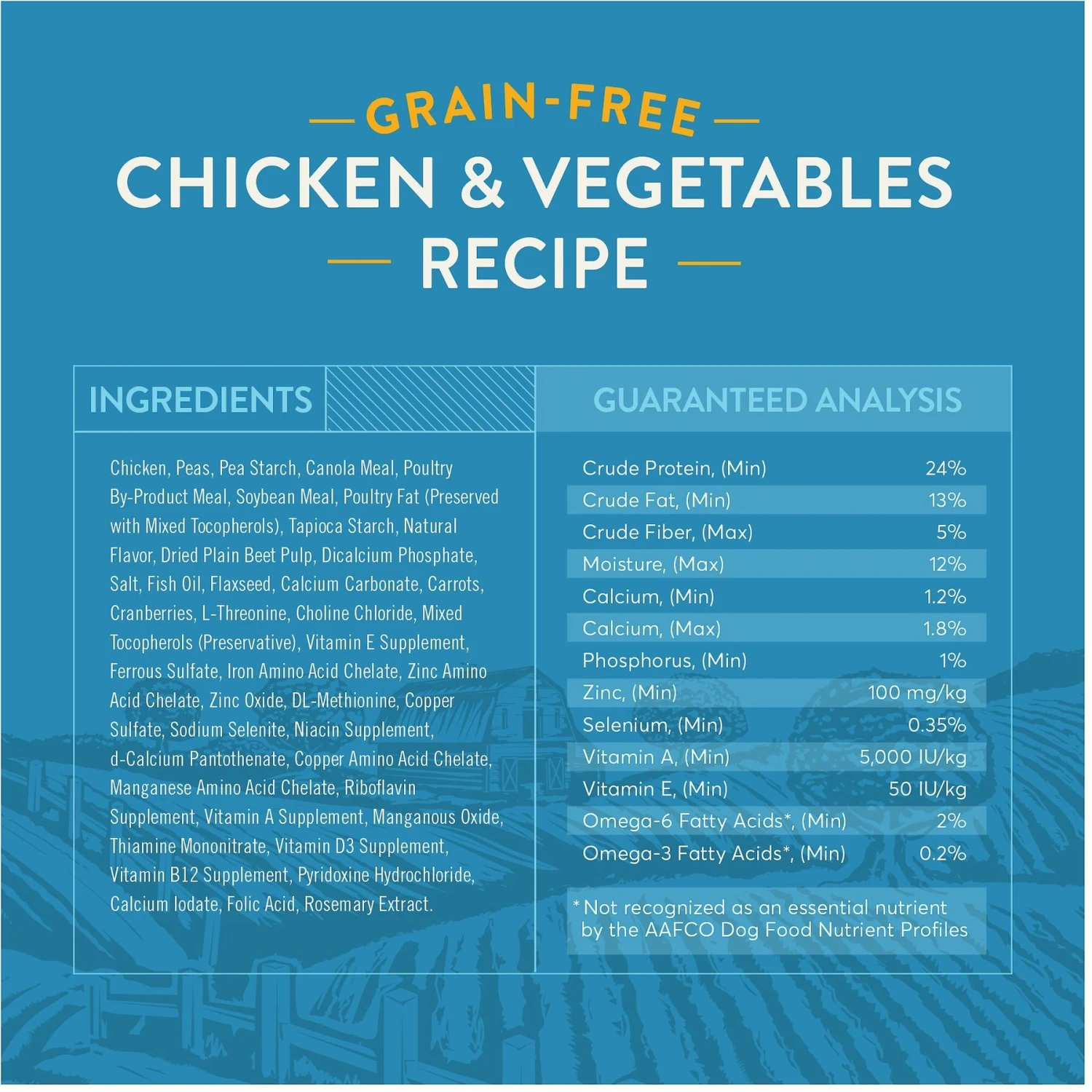 True Acre Foods Grain-Free Chicken & Vegetable Dry Dog Food 7 True Acre Foods Grain-Free Chicken & Vegetable Dry Dog Food - Image 7