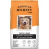 American Journey Protein & Grains Senior Chicken, Brown Rice & Vegetables Recipe Dry Dog Food