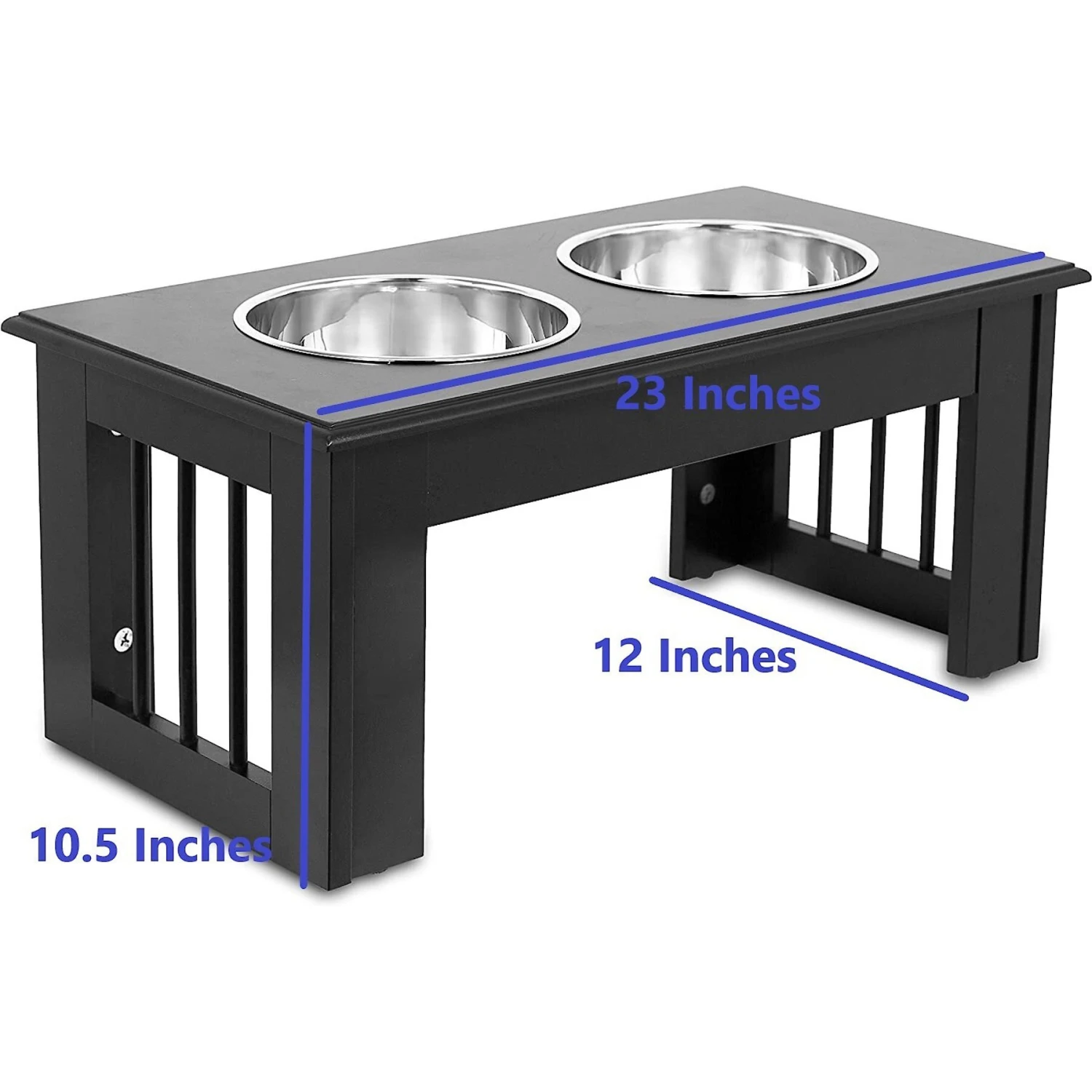 Internet's Best Traditional Non-Skid Elevated Dog Bowl 2 Internet's Best Traditional Non-Skid Elevated Dog Bowl - Image 2