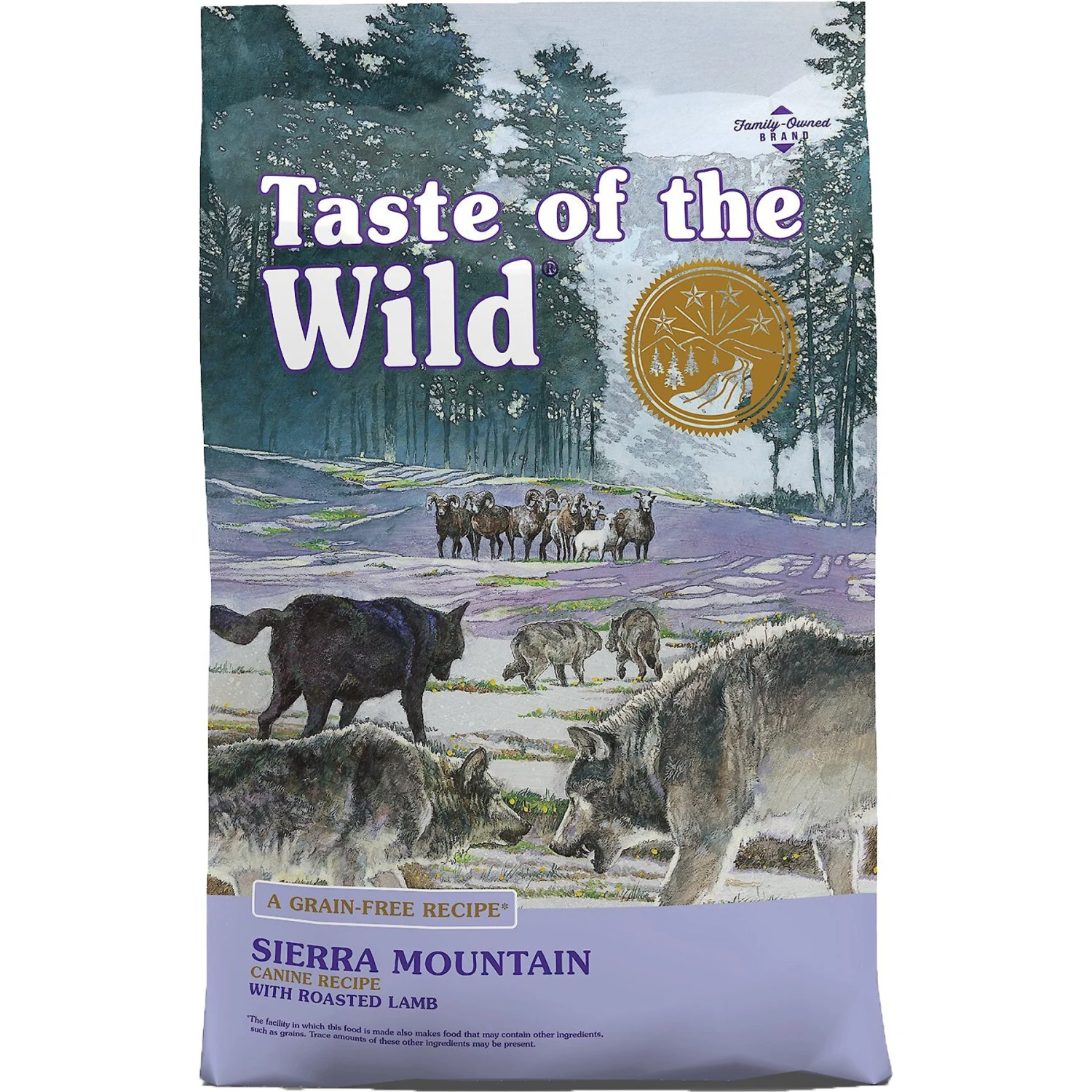 Taste Of The Wild Sierra Mountain Grain-Free Dry Dog Food 1 Taste Of The Wild Sierra Mountain Grain-Free Dry Dog Food
