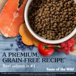 Taste Of The Wild Pacific Stream Smoke-Flavored Salmon Puppy Recipe Grain-Free Dry Dog Food -ROYAL CANIN Shop 154557 PT3. AC SS1800 V1641252431