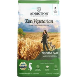 Addiction Zen Holistic Vegetarian Formula Chicken-Free Dry Dog Food