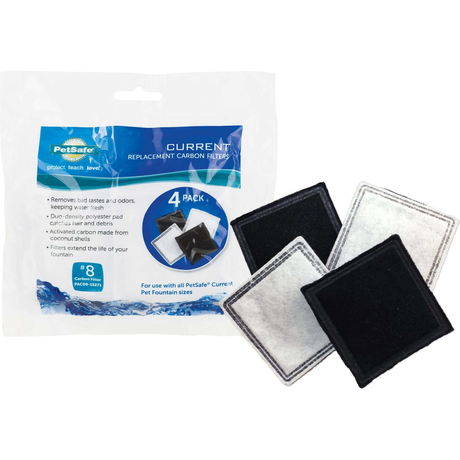 PetSafe Current Pet Fountain Replacement Carbon Filter 1 PetSafe Current Pet Fountain Replacement Carbon Filter
