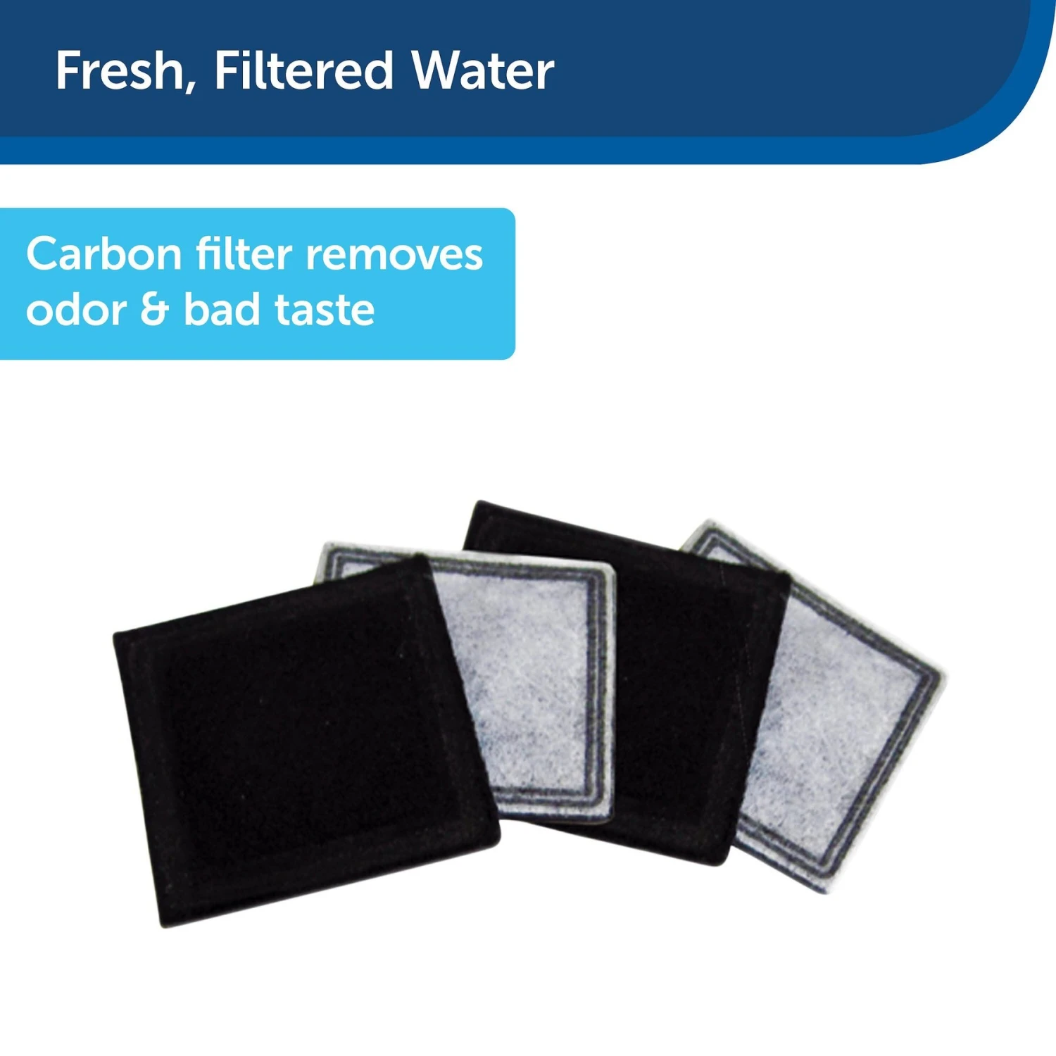 PetSafe Current Pet Fountain Replacement Carbon Filter 3 PetSafe Current Pet Fountain Replacement Carbon Filter - Image 3
