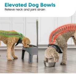 IRIS USA Elevated Dog Feeder With Attachable Feet -ROYAL CANIN Shop 156889 PT5. AC SS1800 V1552318325