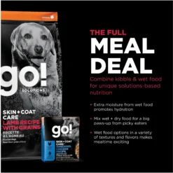 Go! Solutions Skin + Coat Care Lamb Recipe Dry Dog Food -ROYAL CANIN Shop 157010 PT6. AC SS1800 V1638833587