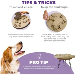 Nina Ottosson By Outward Hound Hide N' Slide Puzzle Game Dog Toy -ROYAL CANIN Shop 159428 PT3. AC SS1800 V1694287373