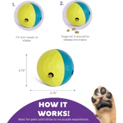 Nina Ottosson By Outward Hound Treat Tumble Puzzle Game Dog Toy -ROYAL CANIN Shop 159436 PT2. AC SS1800 V1694286105