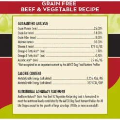 AvoDerm Beef & Vegetables Recipe Grain-Free Dry Dog Food -ROYAL CANIN Shop 163003 PT4. AC SS1800 V1594152990
