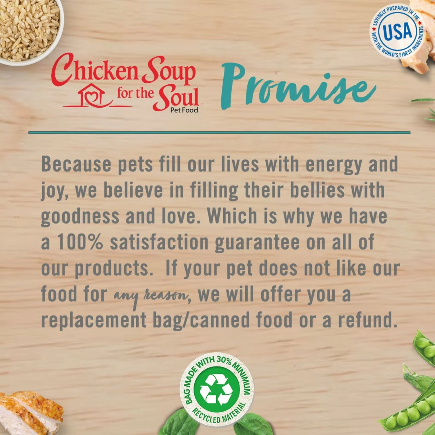 Chicken Soup For The Soul Large Breed Chicken, Turkey & Brown Rice Recipe Dry Dog Food 7 Chicken Soup For The Soul Large Breed Chicken, Turkey & Brown Rice Recipe Dry Dog Food - Image 7