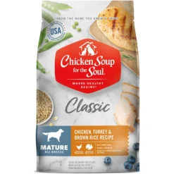 Chicken Soup For The Soul Mature Chicken, Turkey & Brown Rice Recipe Dry Dog Food