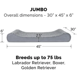 FurHaven Ultra Plush Luxe Lounger Orthopedic Cat & Dog Bed With Removable Cover -ROYAL CANIN Shop 172406 PT4. AC SS1800 V1625264293