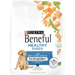 Purina Beneful Healthy Puppy With Farm Raised Chicken High Protein Dry Dog Food