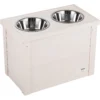 New Age Pet ECOFLEX Piedmont Double Diner Elevated Dog Bowls & Storage