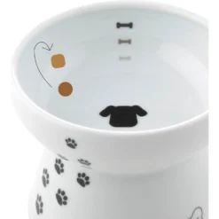 Necoichi Ceramic Elevated Dog Food Bowl, 1.5-cup -ROYAL CANIN Shop 183507 PT4. AC SS1800 V1627495599