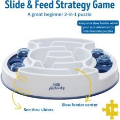 TRIXIE Slide & Feed Activity Strategy Game Dog Toy -ROYAL CANIN Shop 207415 PT2. AC SS1800 V1686328988