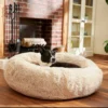 Frisco Eyelash Cat & Dog Bolster Bed