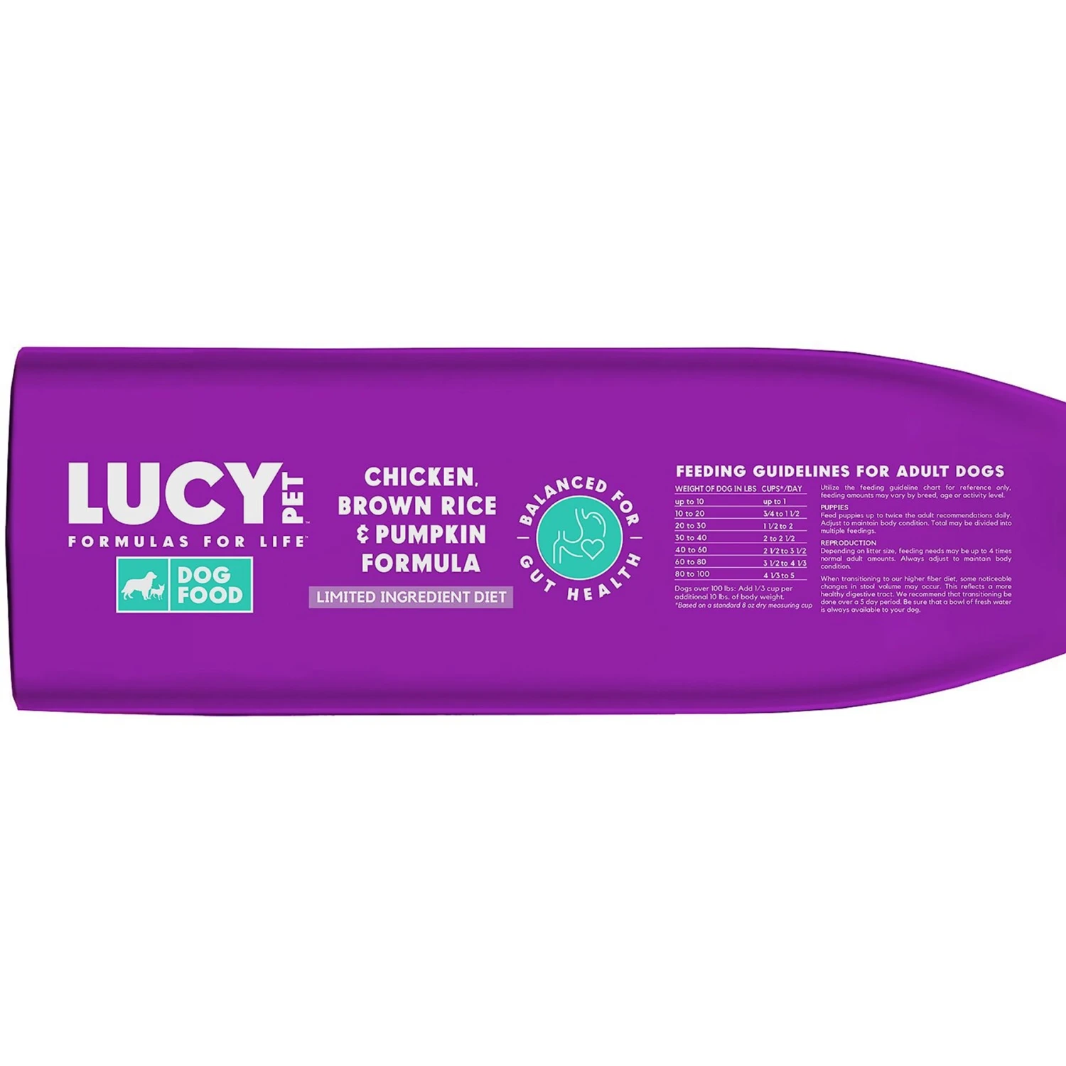 Lucy Pet Products Limited Ingredient Diet Chicken, Brown Rice & Pumpkin Formula Dry Dog Food 9 Lucy Pet Products Limited Ingredient Diet Chicken, Brown Rice & Pumpkin Formula Dry Dog Food - Image 9